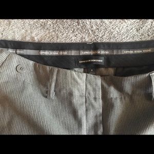 Express  pinstriped dress pant